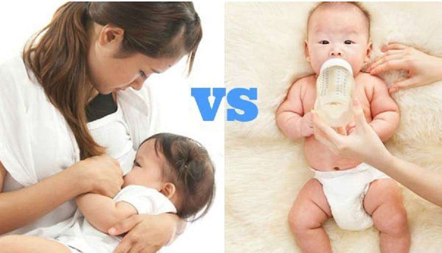 breastfeeding and bottle feeding